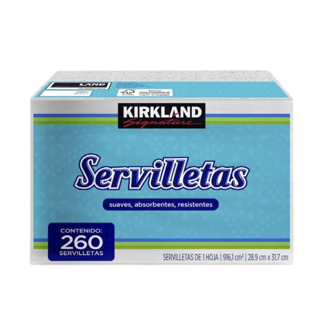 Servilletas Kirkland 260h