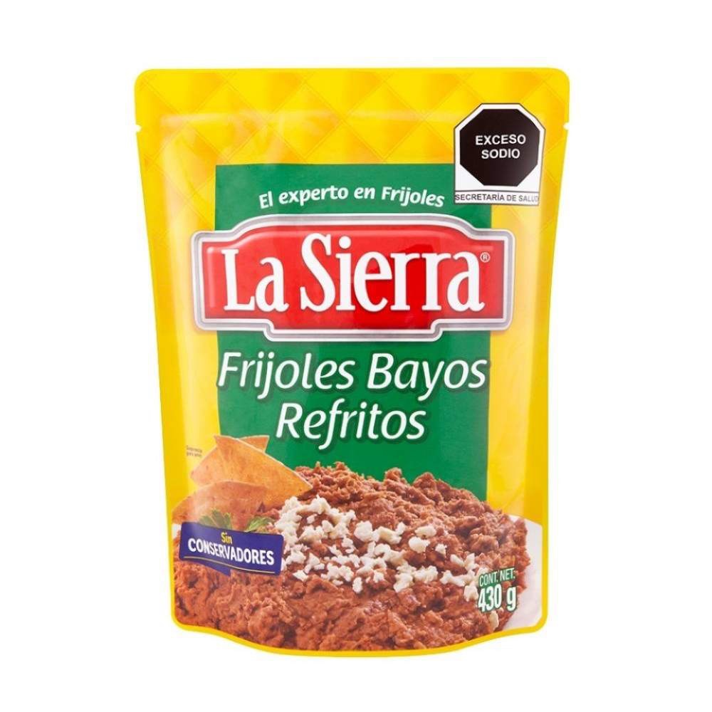 Frijoles Refritos Sierra De Bolsa 430 Gr